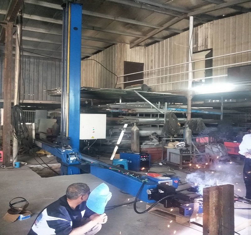 4＊5操作機，福州客戶現(xiàn)場操作(圖1)